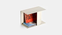 Bedside Table in Steel, Color Black