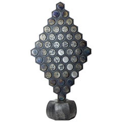 Vintage Found Industrial Object Sculpture