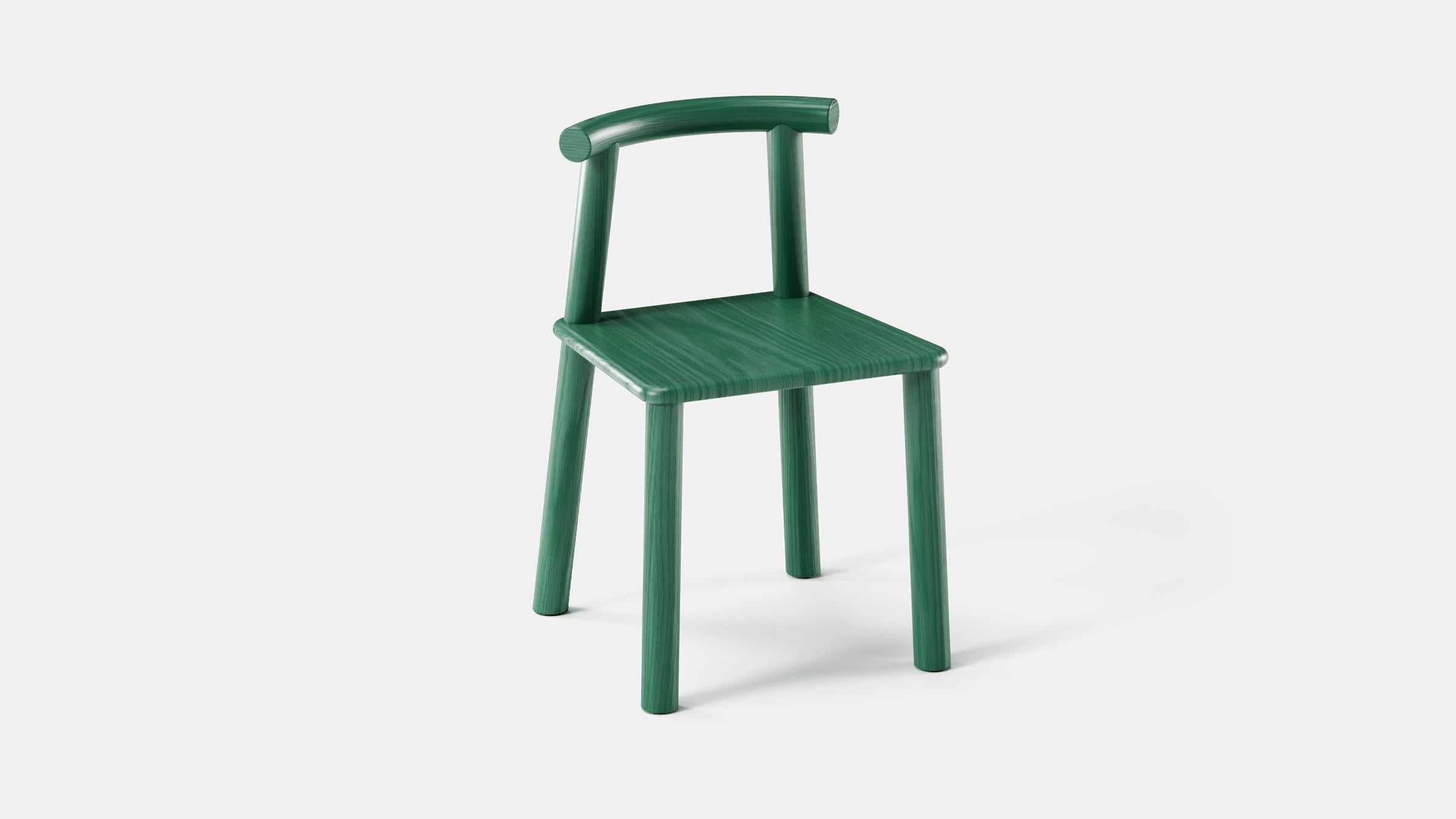 Found - Midi Dining Chair, Red Oak en vente 7