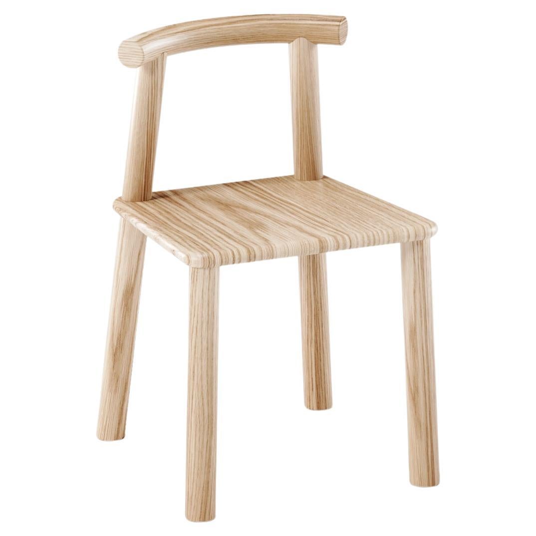 Found - Midi Dining Chair, Red Oak For Sale