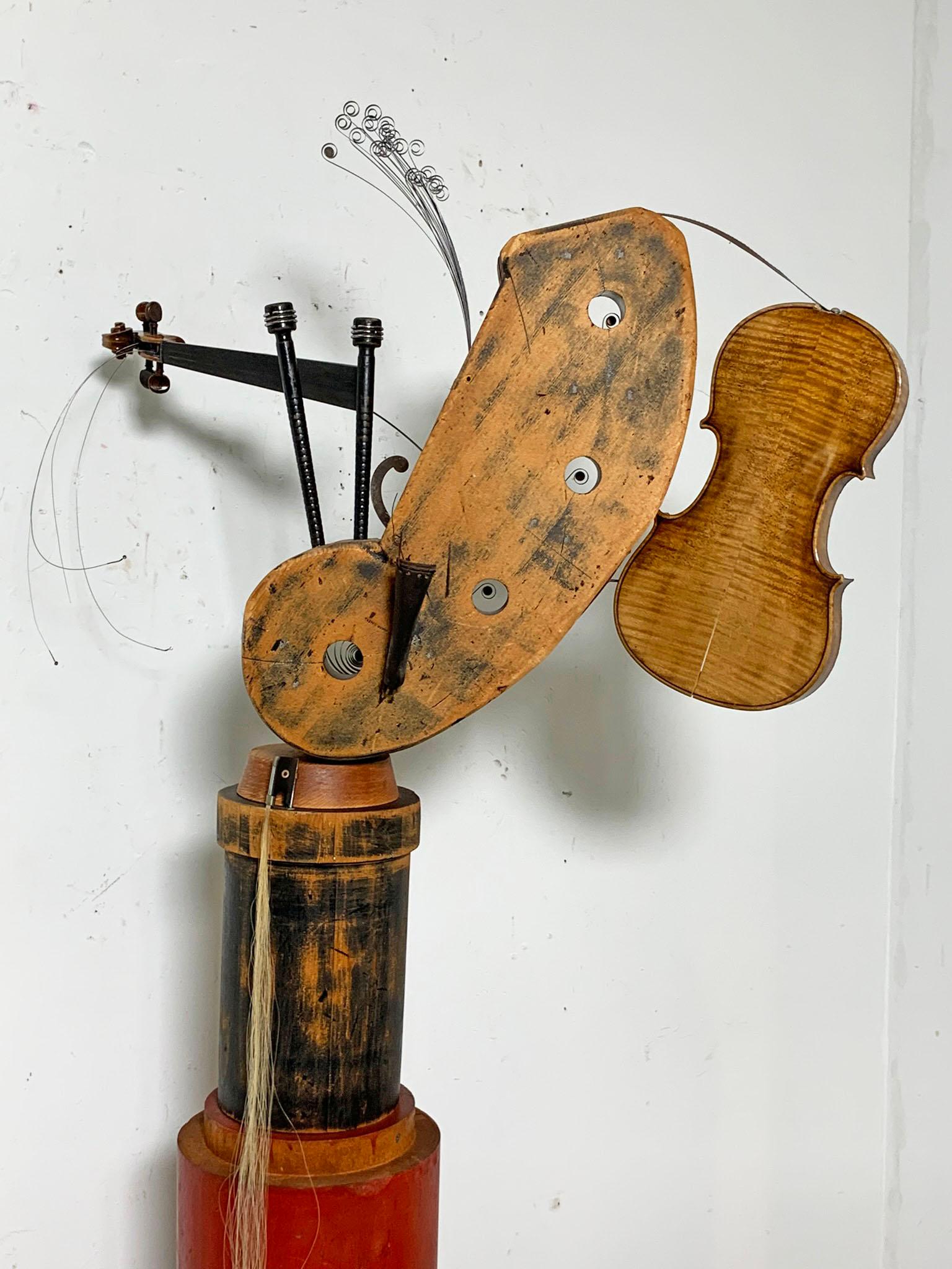 We recently acquired a collection of mid to late 20th century sculptures by the Newton, Massachusetts artist, psychotherapist and inventor Mayer Spivack. A lifelong innovator and creative theorist, his art was always an expression of the many