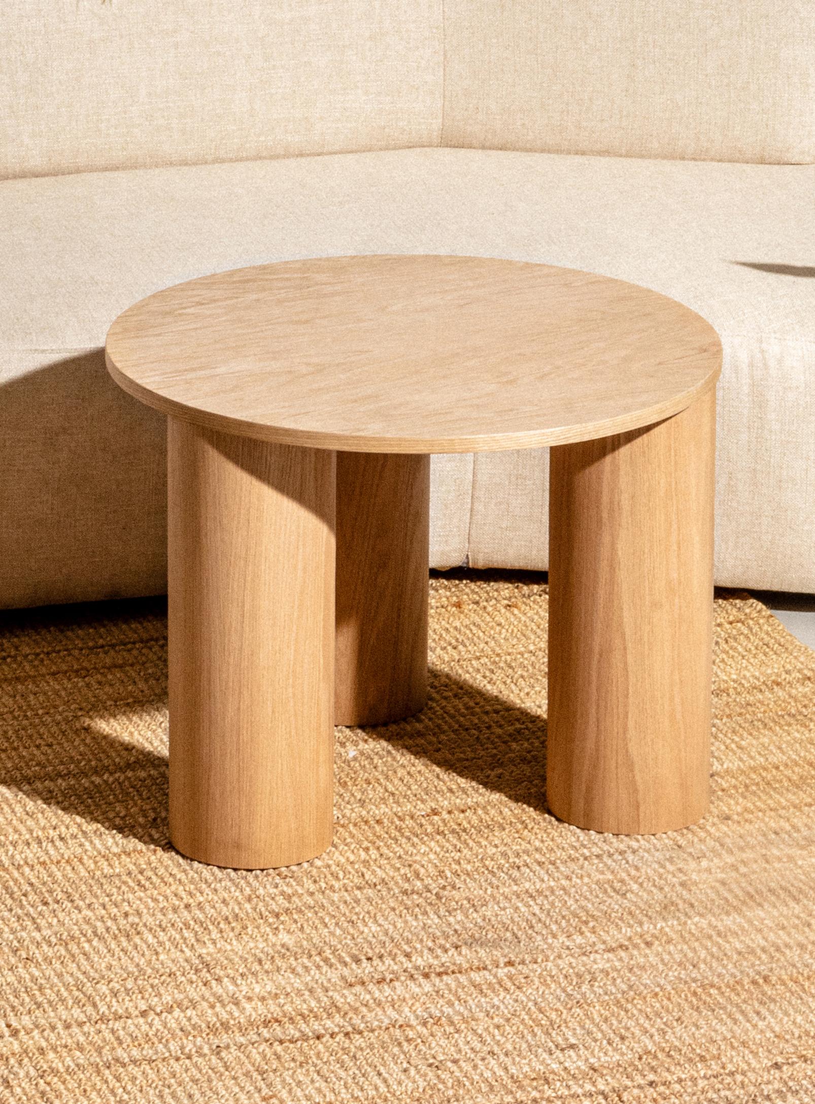 Canadian Coffee Table in Oak, Color Black For Sale