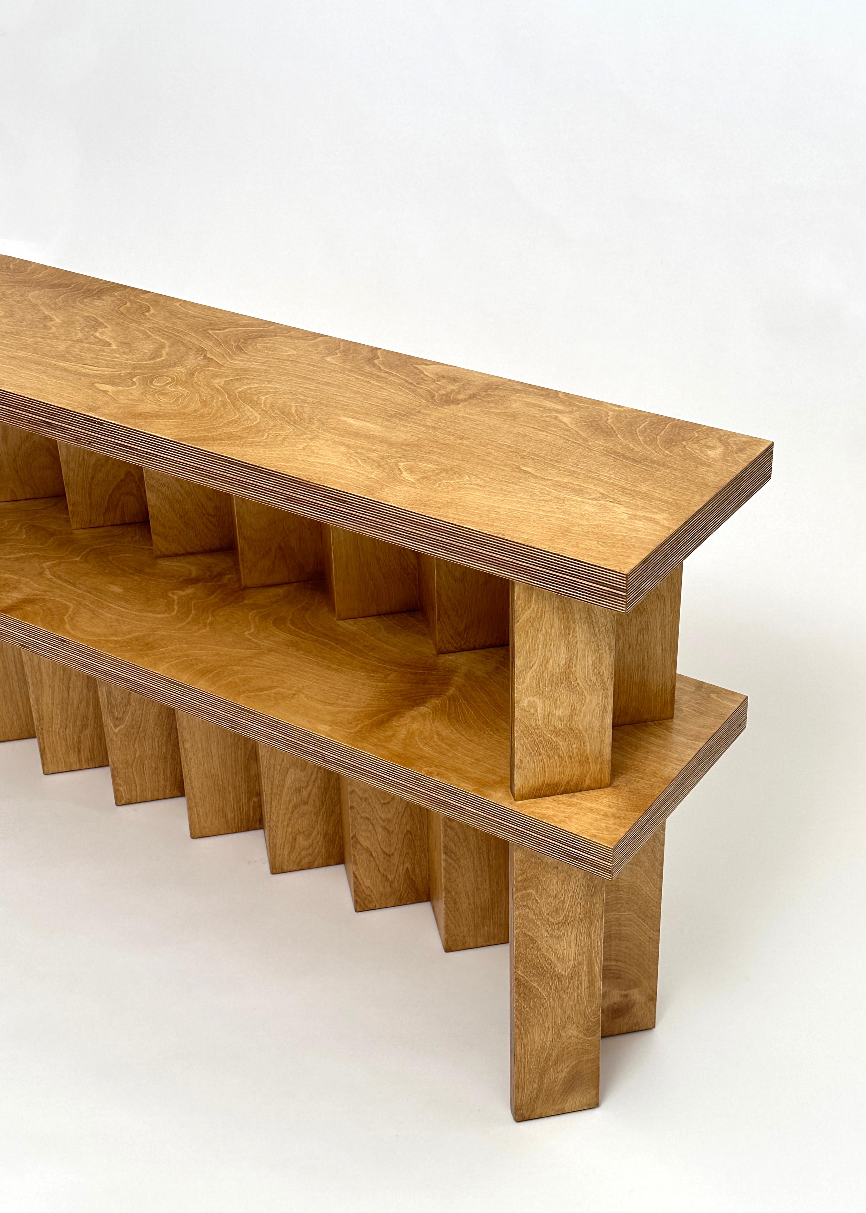 Modern Foundation Console Table by Goons For Sale
