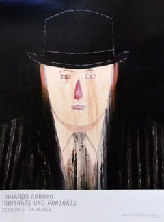 Fondation Juan March : affiche originale d'Eduardo Arroyo, 2013