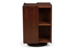 Founders Dark Walnut Lazy Susan Mini Bookcase