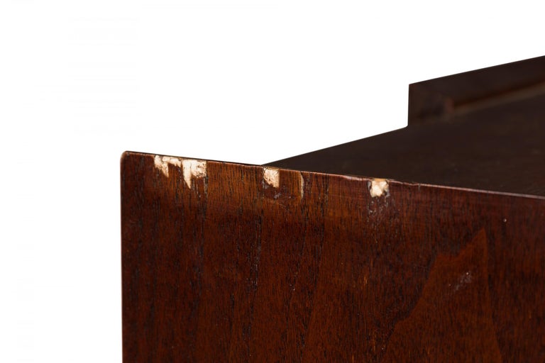 Founders Dark Walnut Lazy Susan Mini Bookcase For Sale at 1stDibs