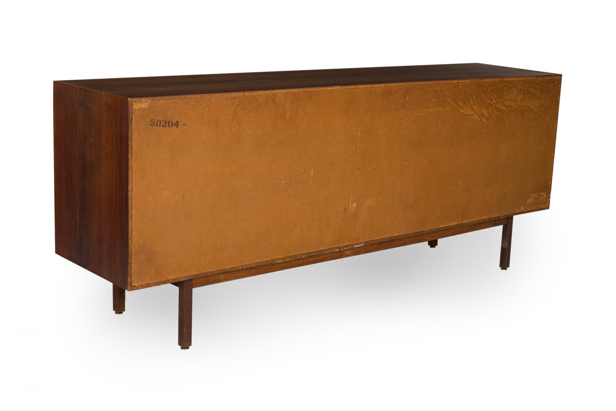 20th Century Founders / Dillingham American Mid-Century 12-Drawer Teak Low Chest For Sale