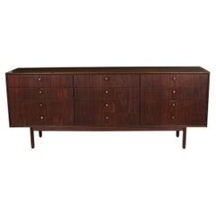 Founders / Dillingham American Mid-Century 12-Drawer Teak Low Chest