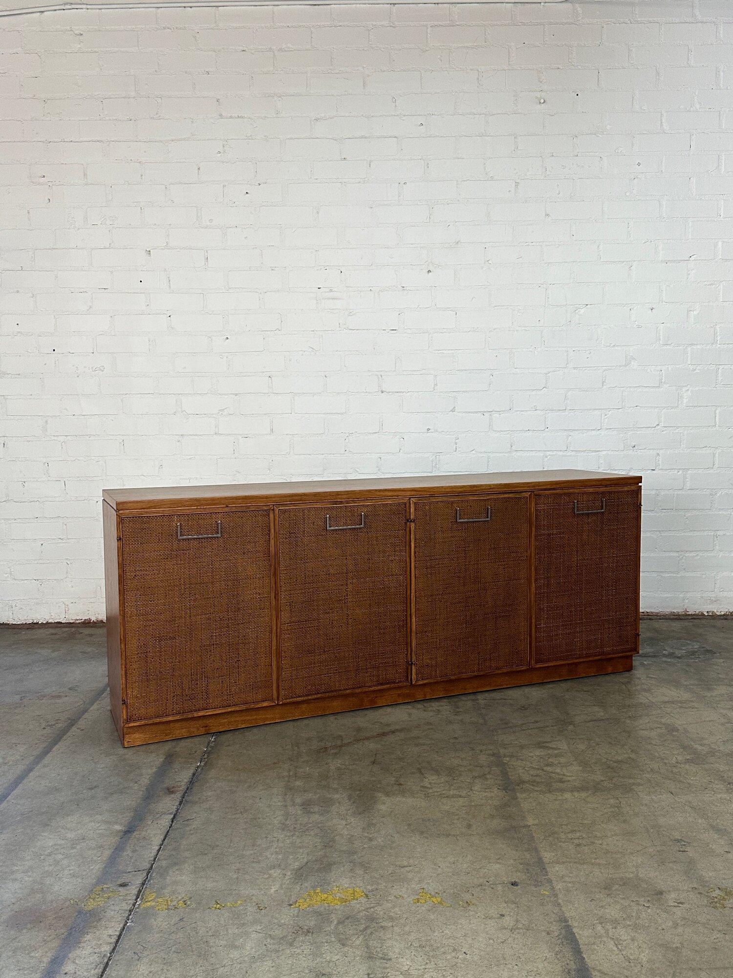 Founders Four Door Cane Front Credenza 1