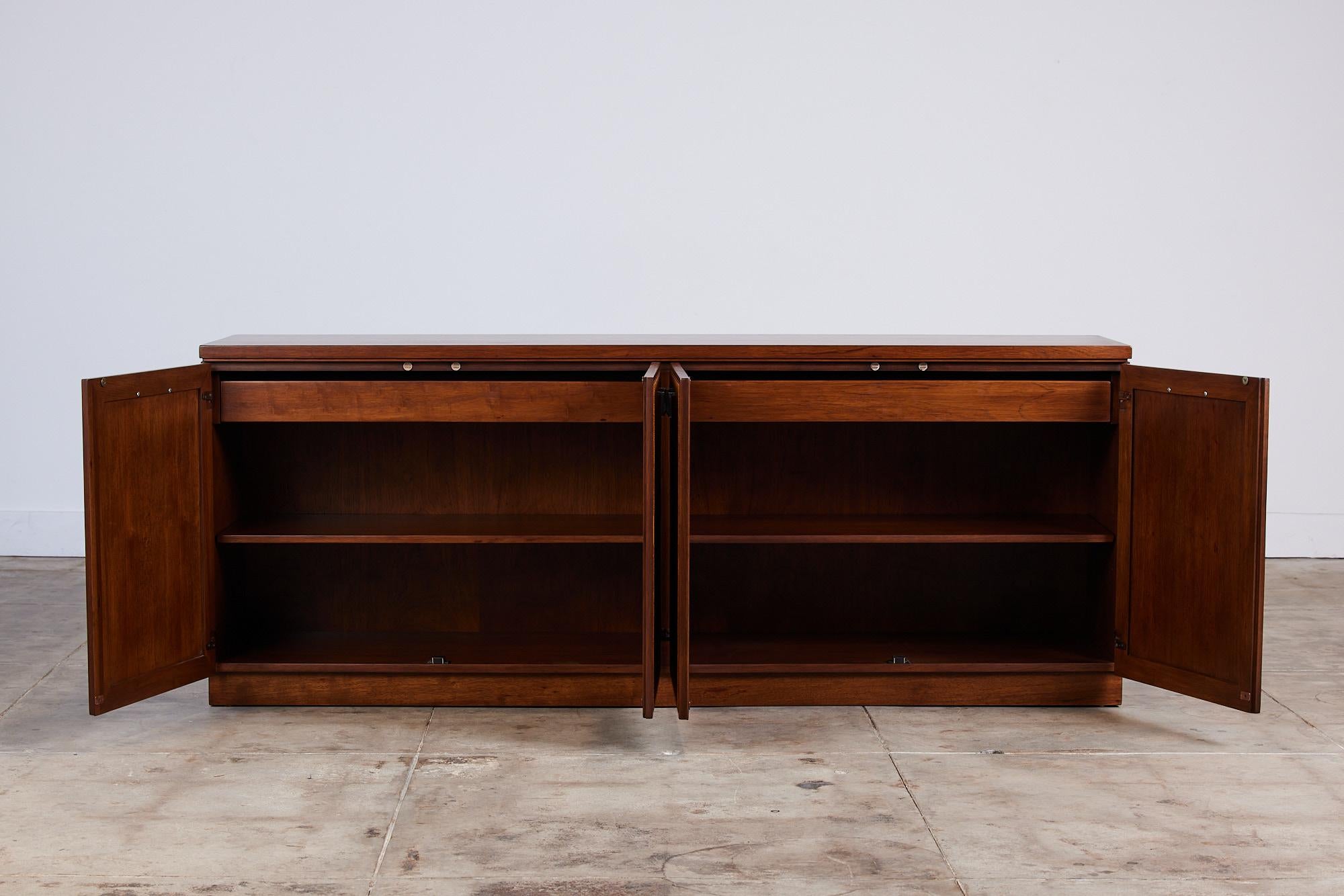 Founders Four Door Cane Front Credenza 2