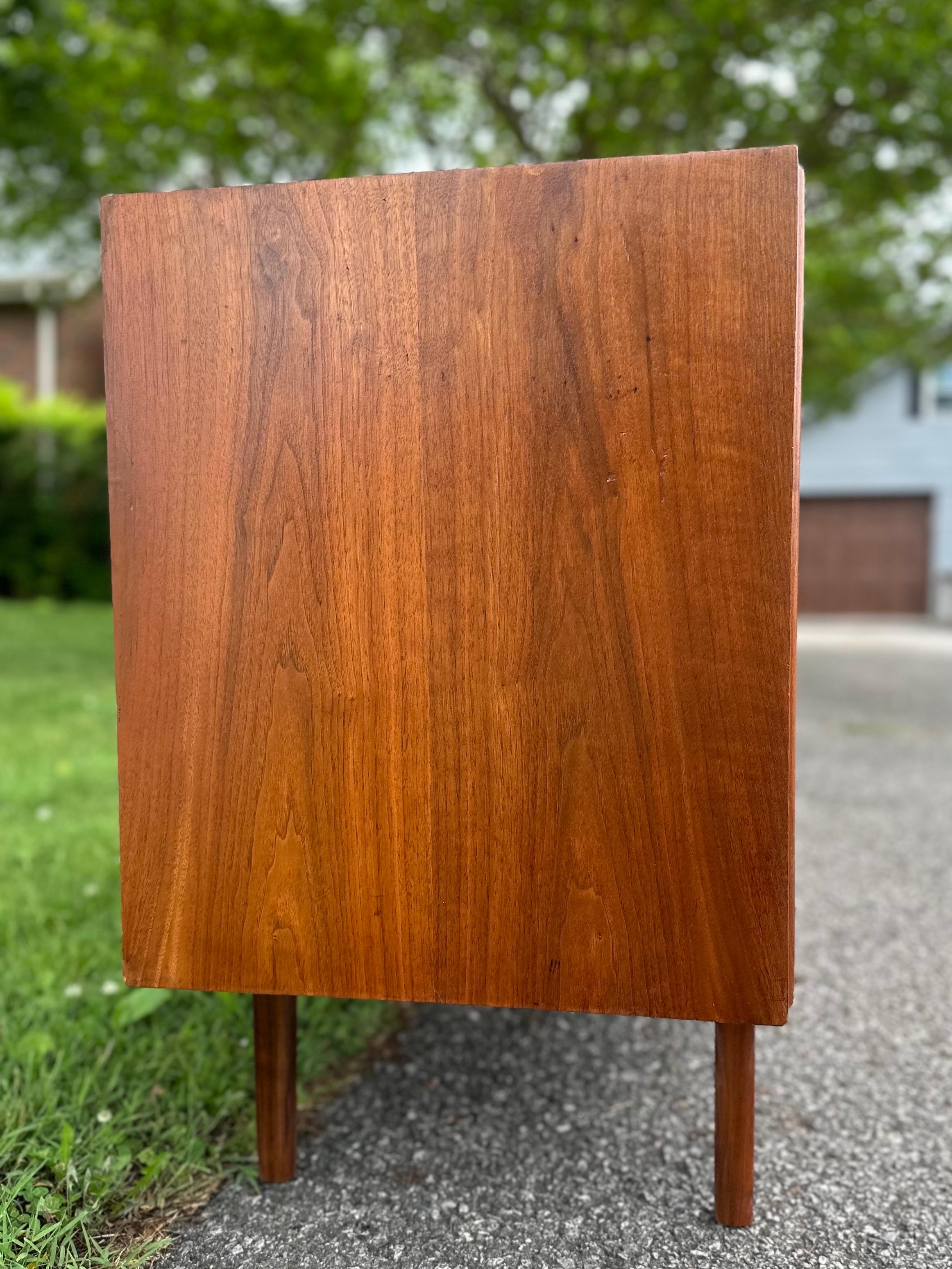 Founders Mid-Century Modern Walnut Credenza For Sale 6