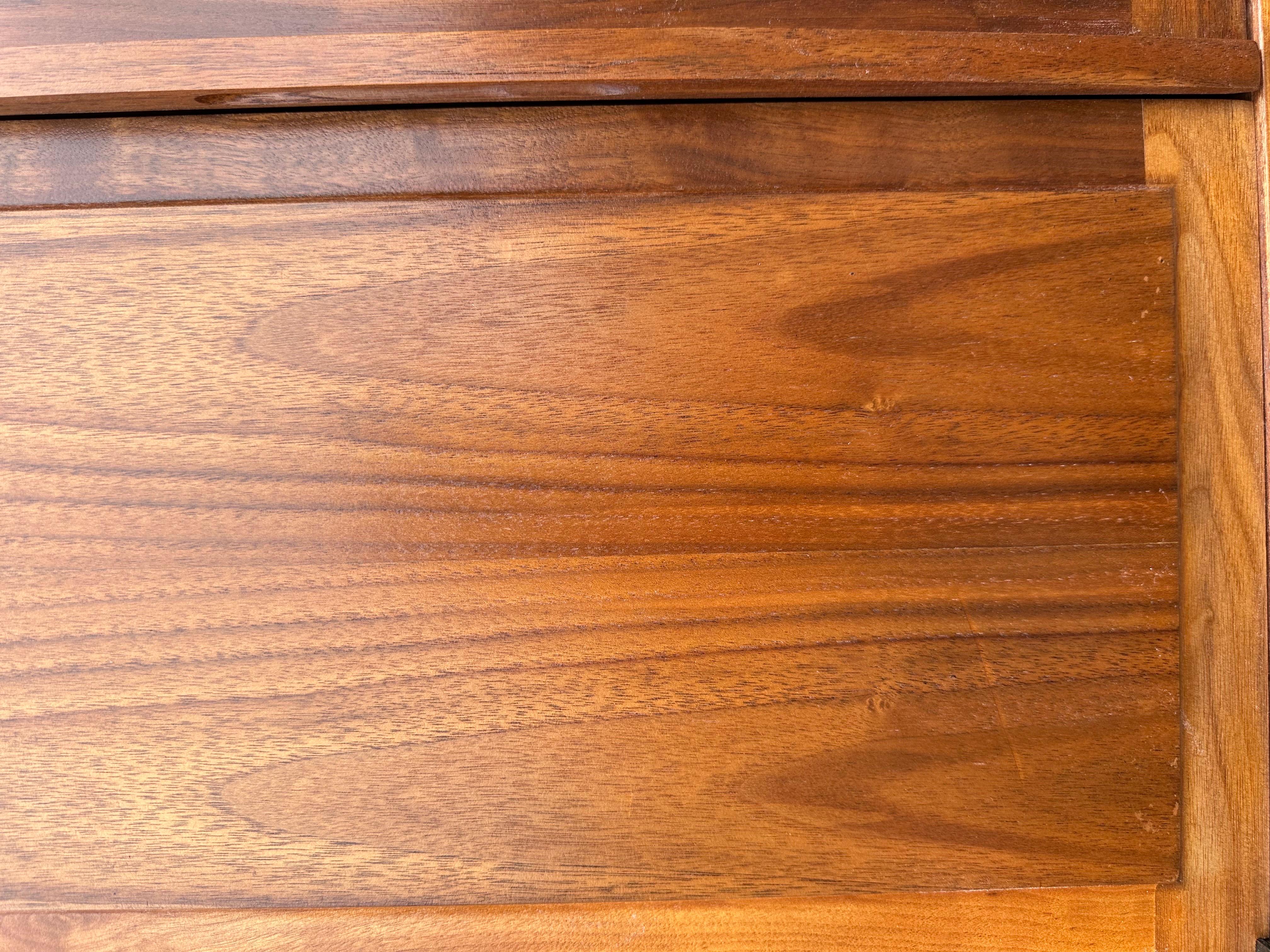 Founders Mid-Century Modern Walnut Credenza For Sale 8