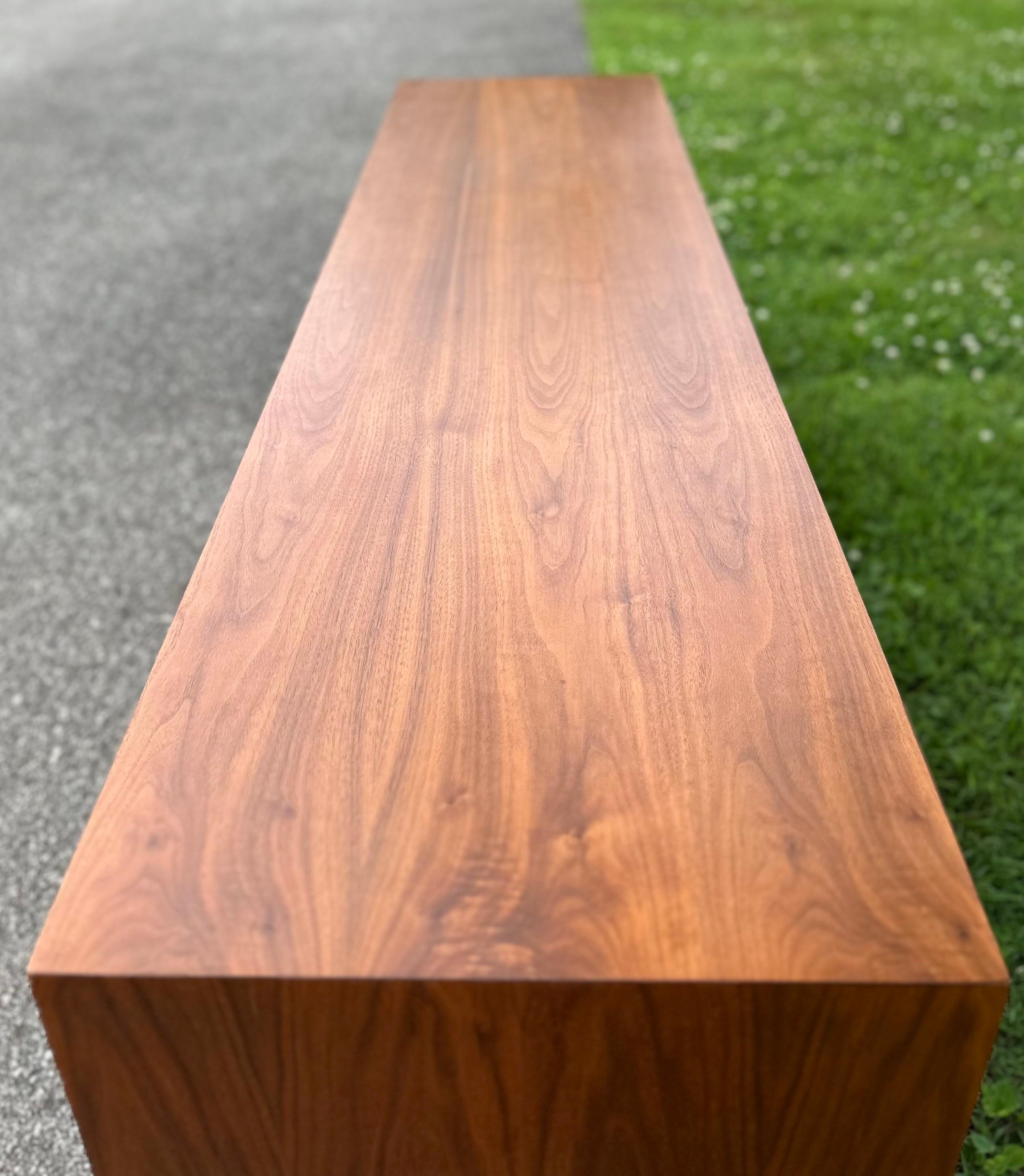 American Founders Mid-Century Modern Walnut Credenza For Sale