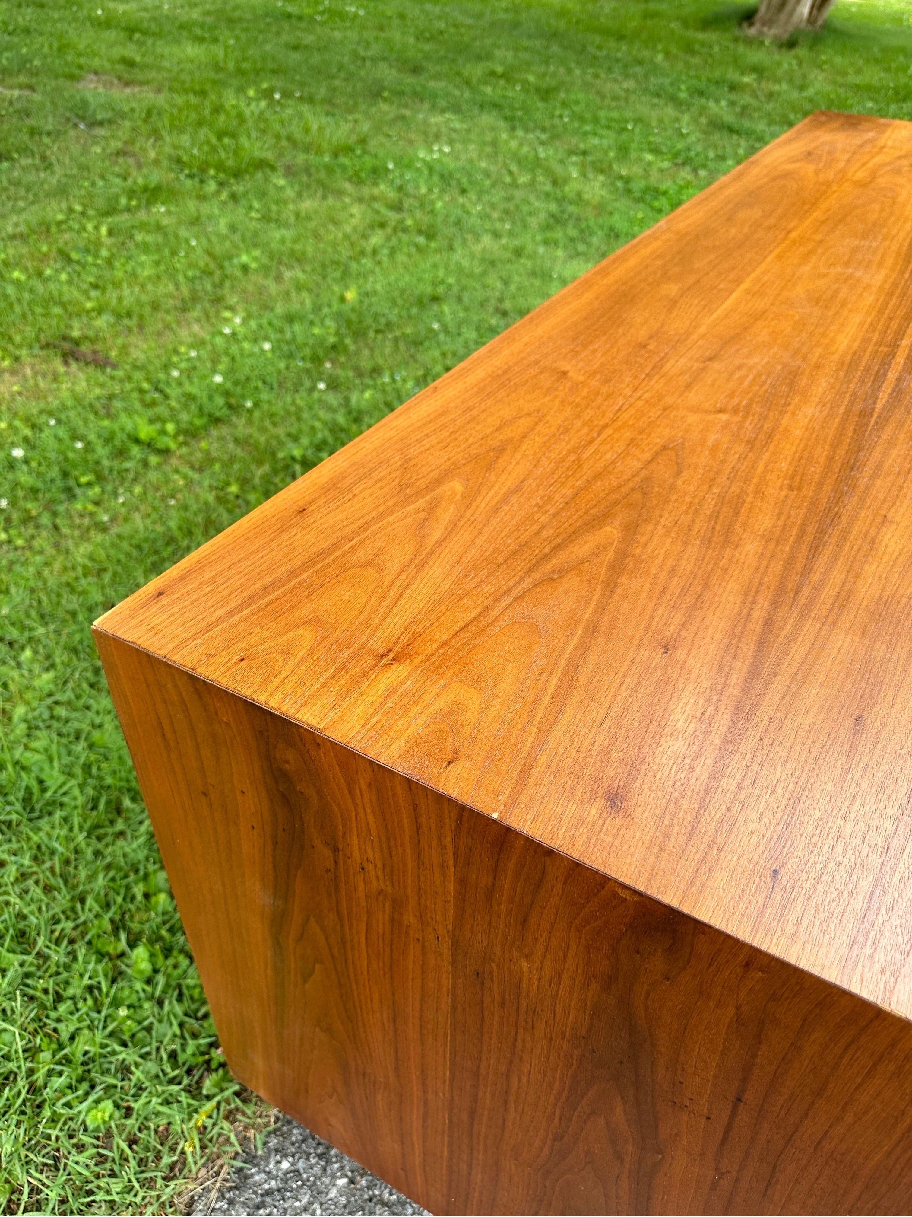 Founders Mid-Century Modern Walnut Credenza For Sale 4