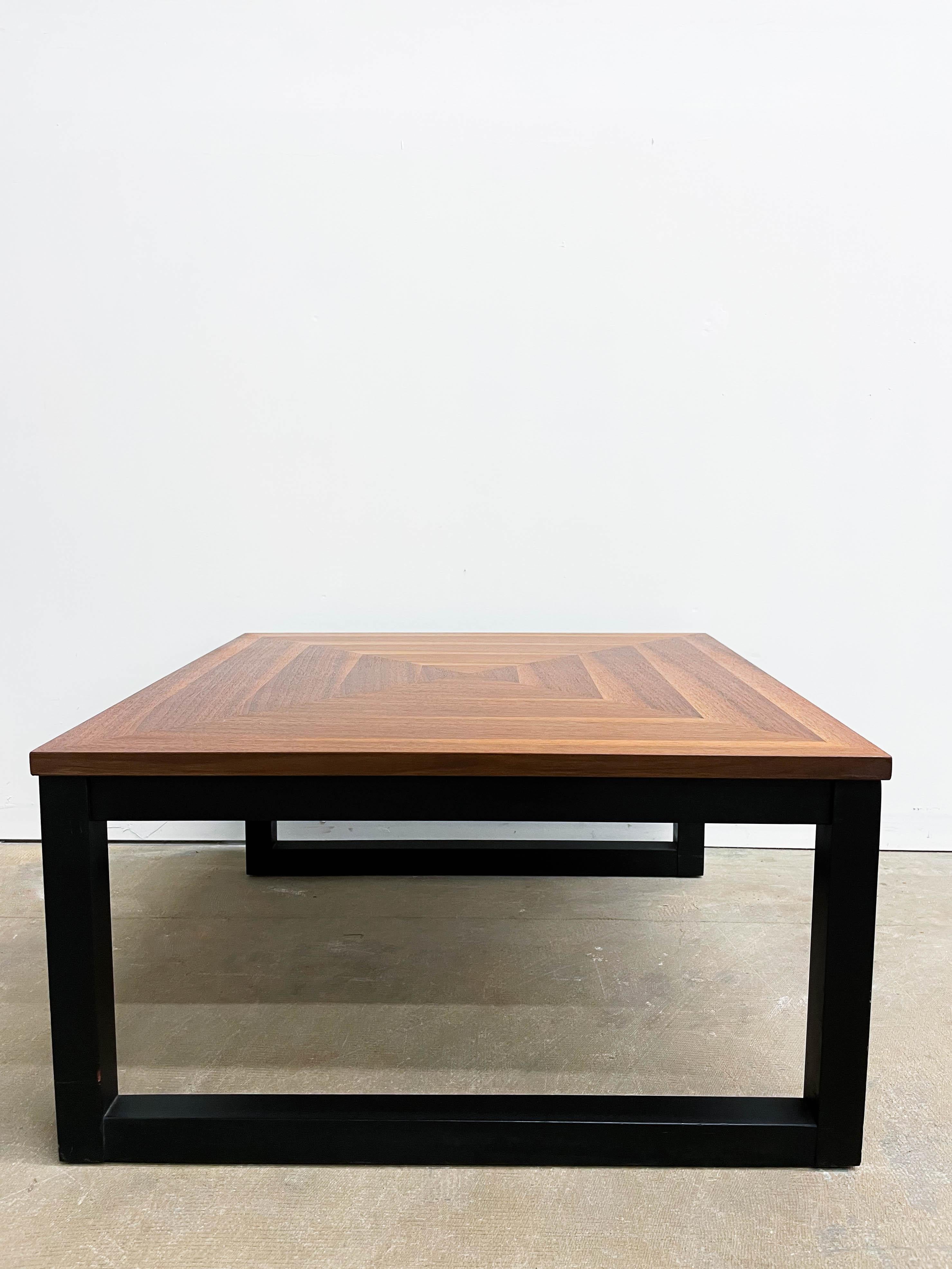 20th Century Founders Square Coffee Table For Sale