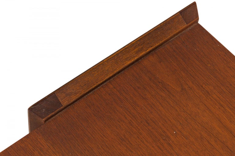 Founders Walnut Lazy Susan Mini Bookcase For Sale at 1stDibs