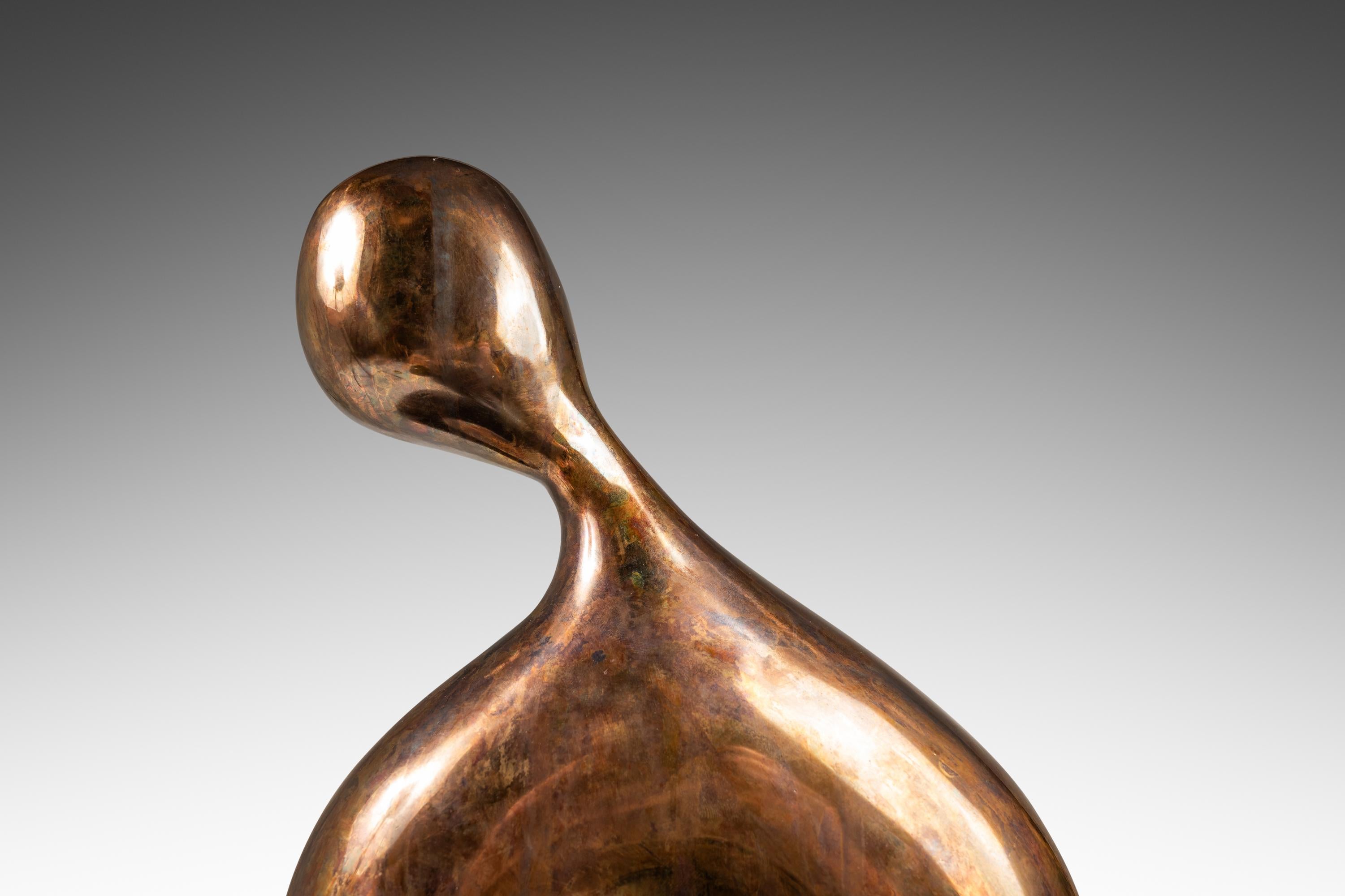 Scultura in bronzo colata in fonderia, Mark Leblanc, Studio A.I.C., USA, 2022 ca. in vendita 3