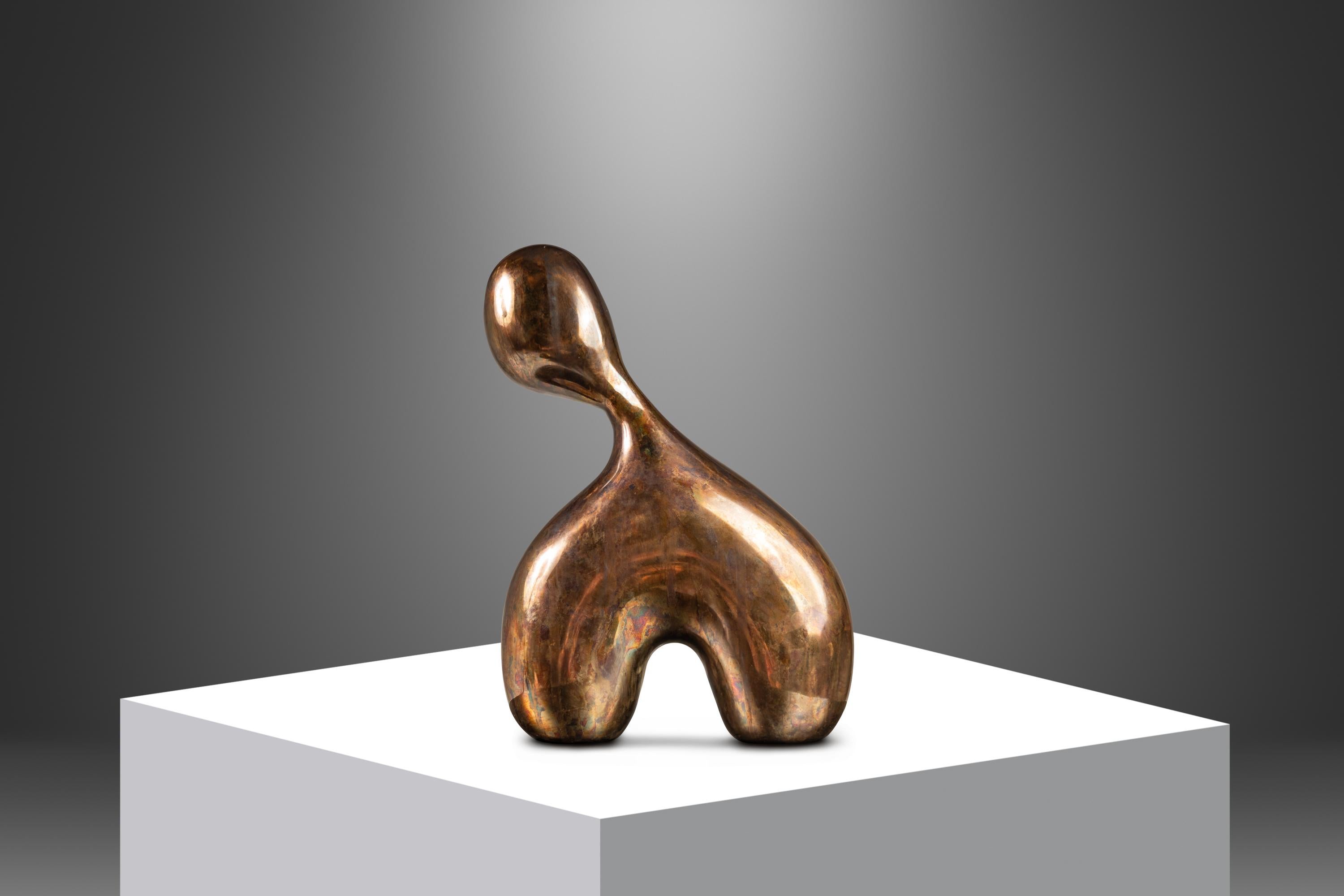 Scultura in bronzo colata in fonderia, Mark Leblanc, Studio A.I.C., USA, 2022 ca. in vendita 4