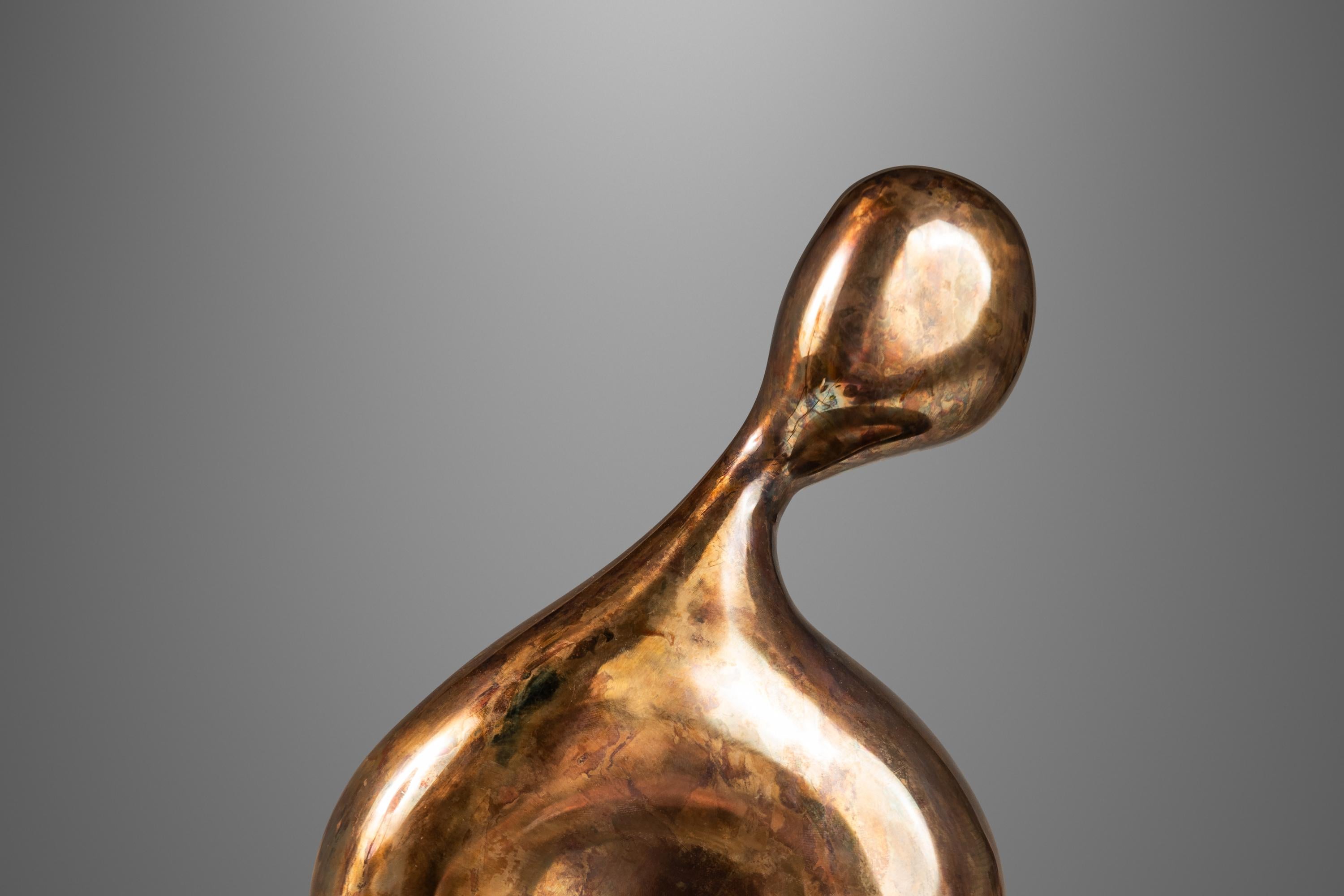 Scultura in bronzo colata in fonderia, Mark Leblanc, Studio A.I.C., USA, 2022 ca. in vendita 6