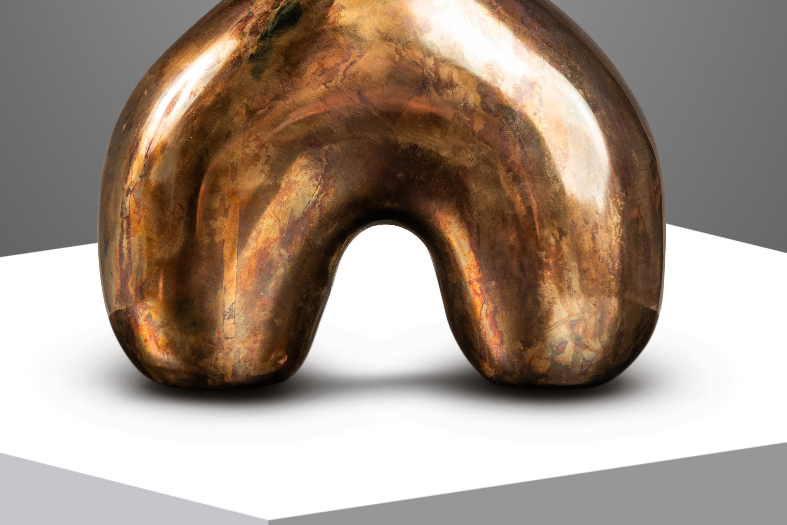 Scultura in bronzo colata in fonderia, Mark Leblanc, Studio A.I.C., USA, 2022 ca. in vendita 7
