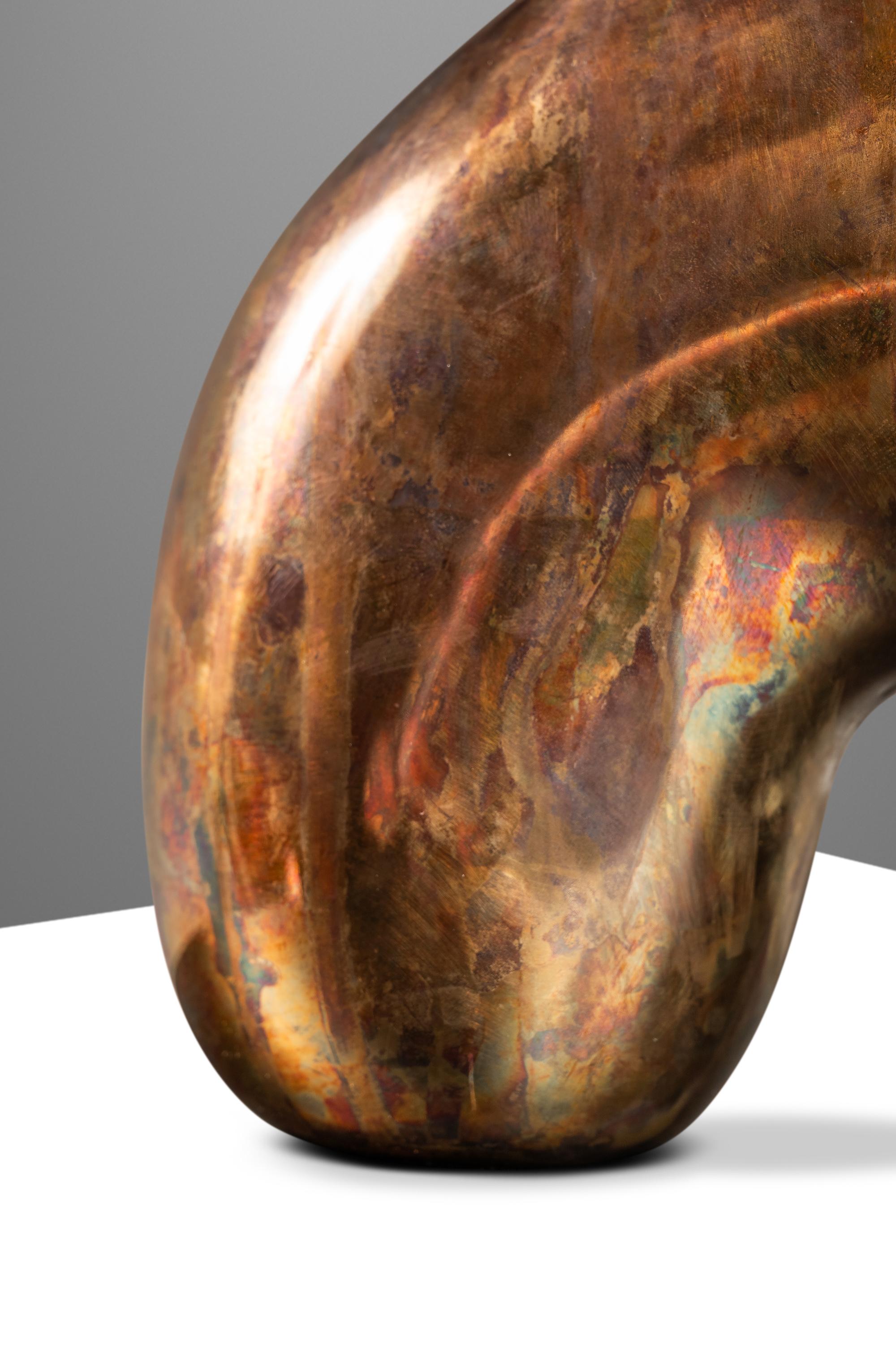 Scultura in bronzo colata in fonderia, Mark Leblanc, Studio A.I.C., USA, 2022 ca. in vendita 2
