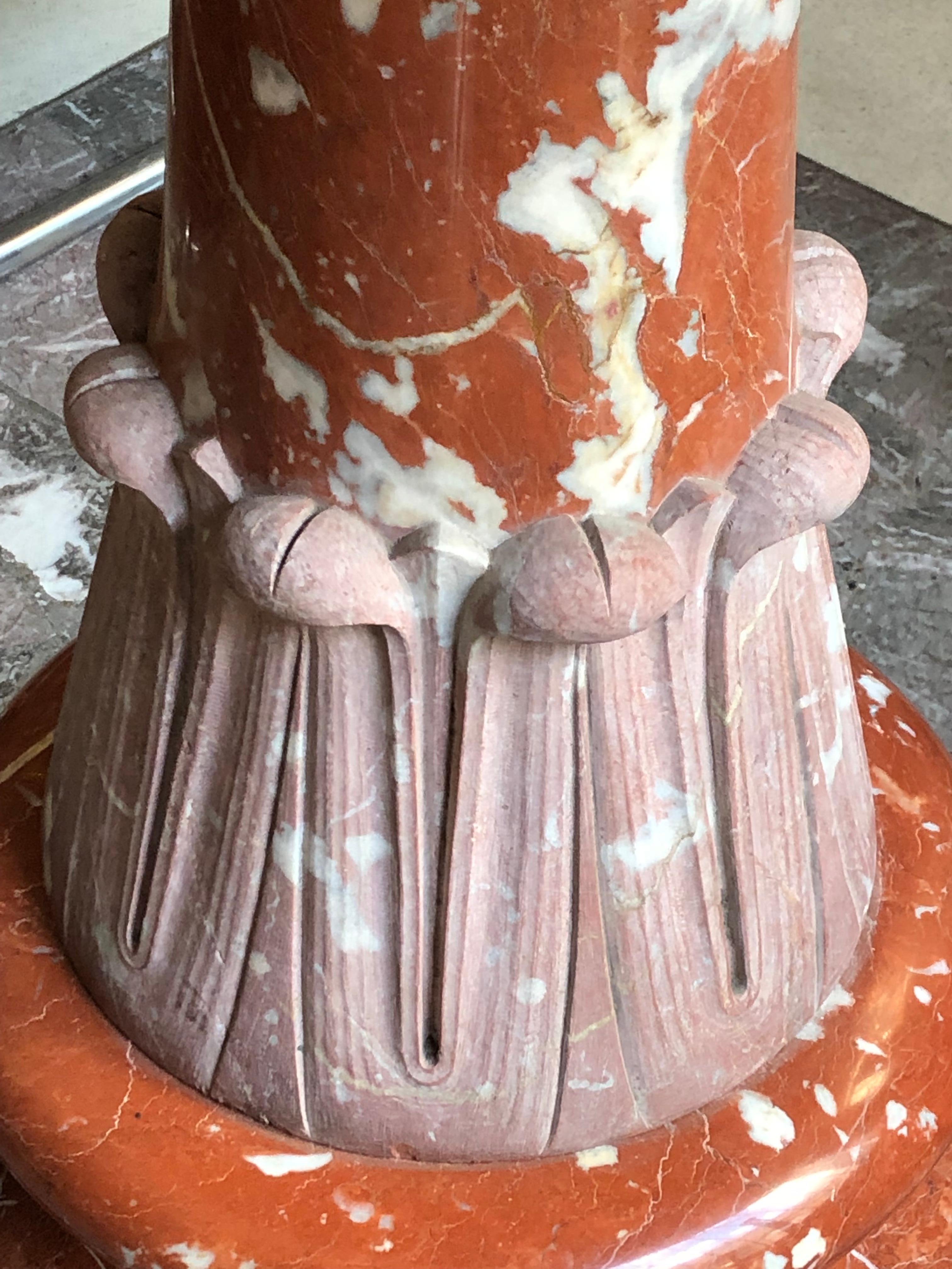 Fountain in Marble, Year: 1920, France For Sale 7