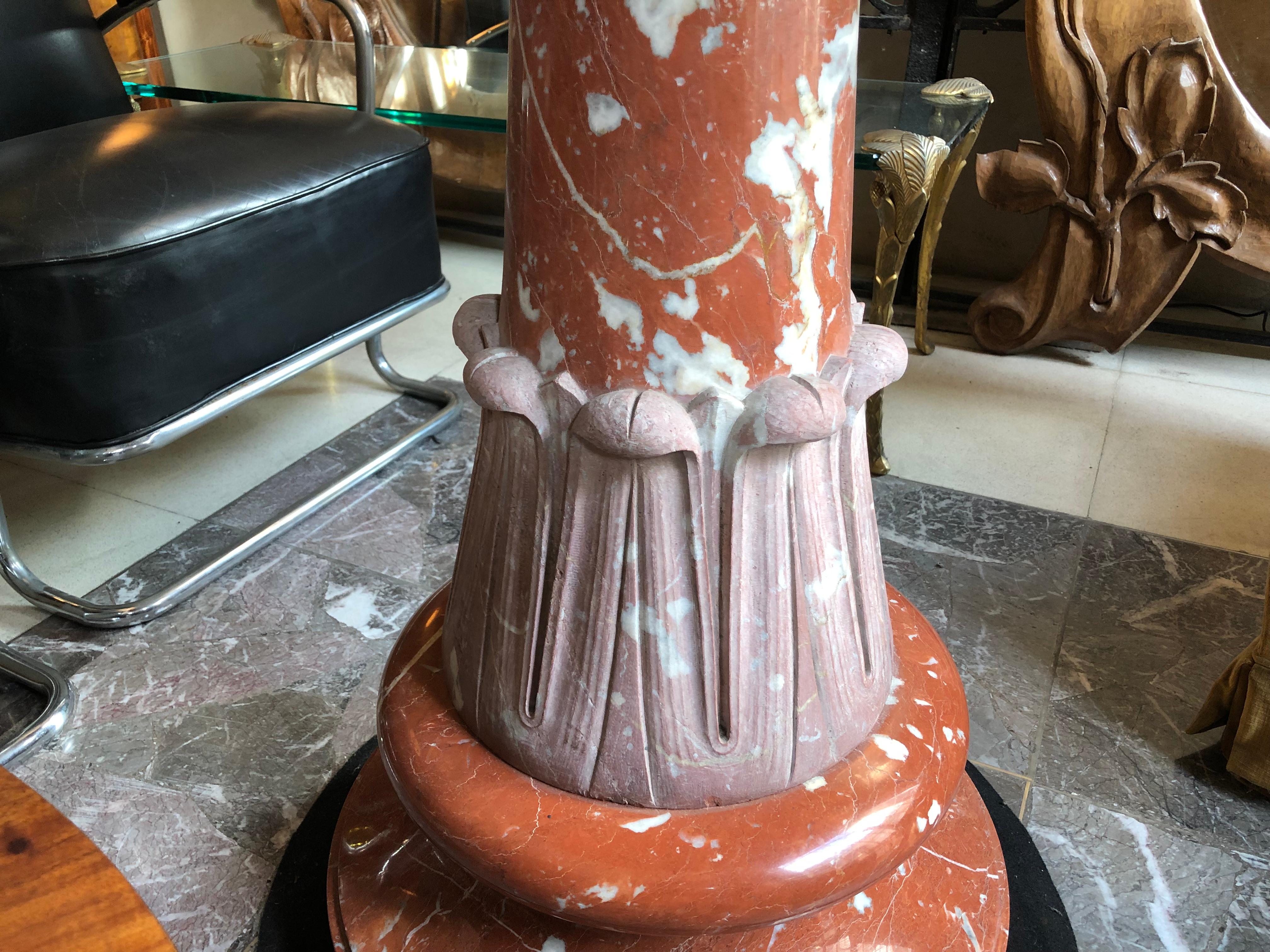Fountain in Marble, Year: 1920, France For Sale 13