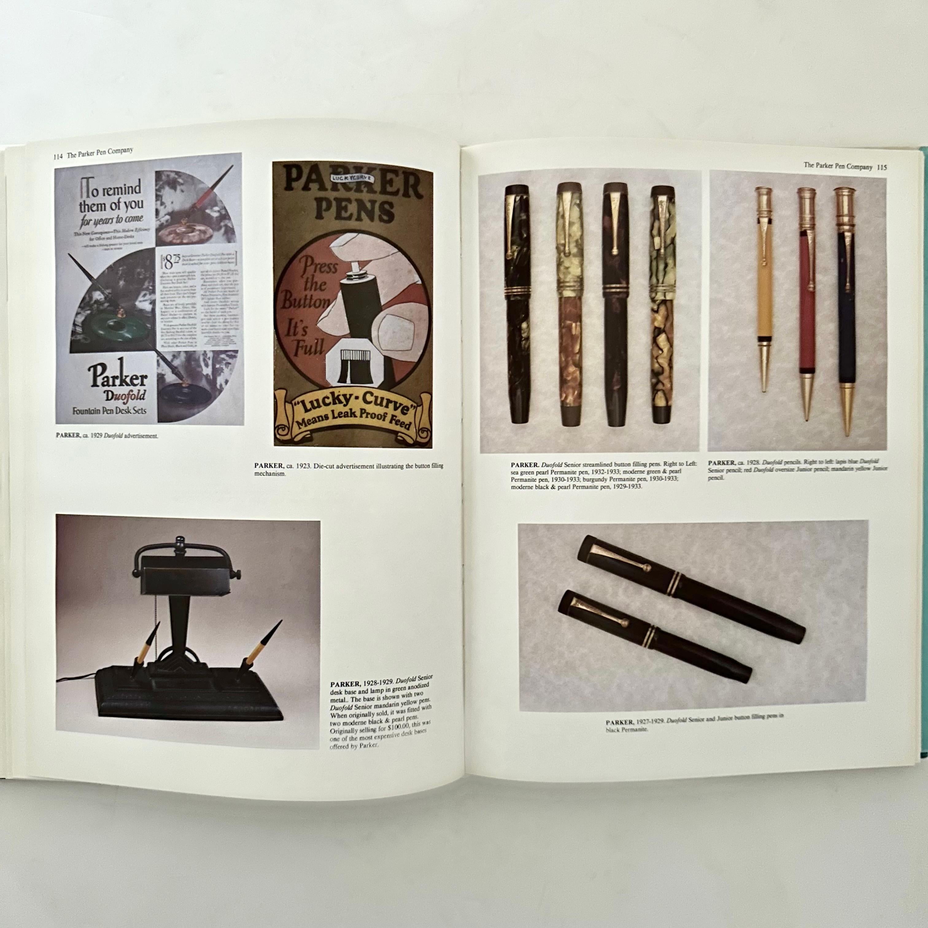 Late 20th Century Fountain Pens and Pencils: The Golden Age of Writing Instruments - 1990 For Sale