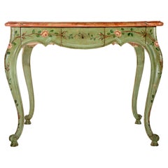 Used Fountvieille Hand-Painted Writing Table by Patina