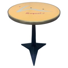 Used Fouquet's Paris Bistro Table