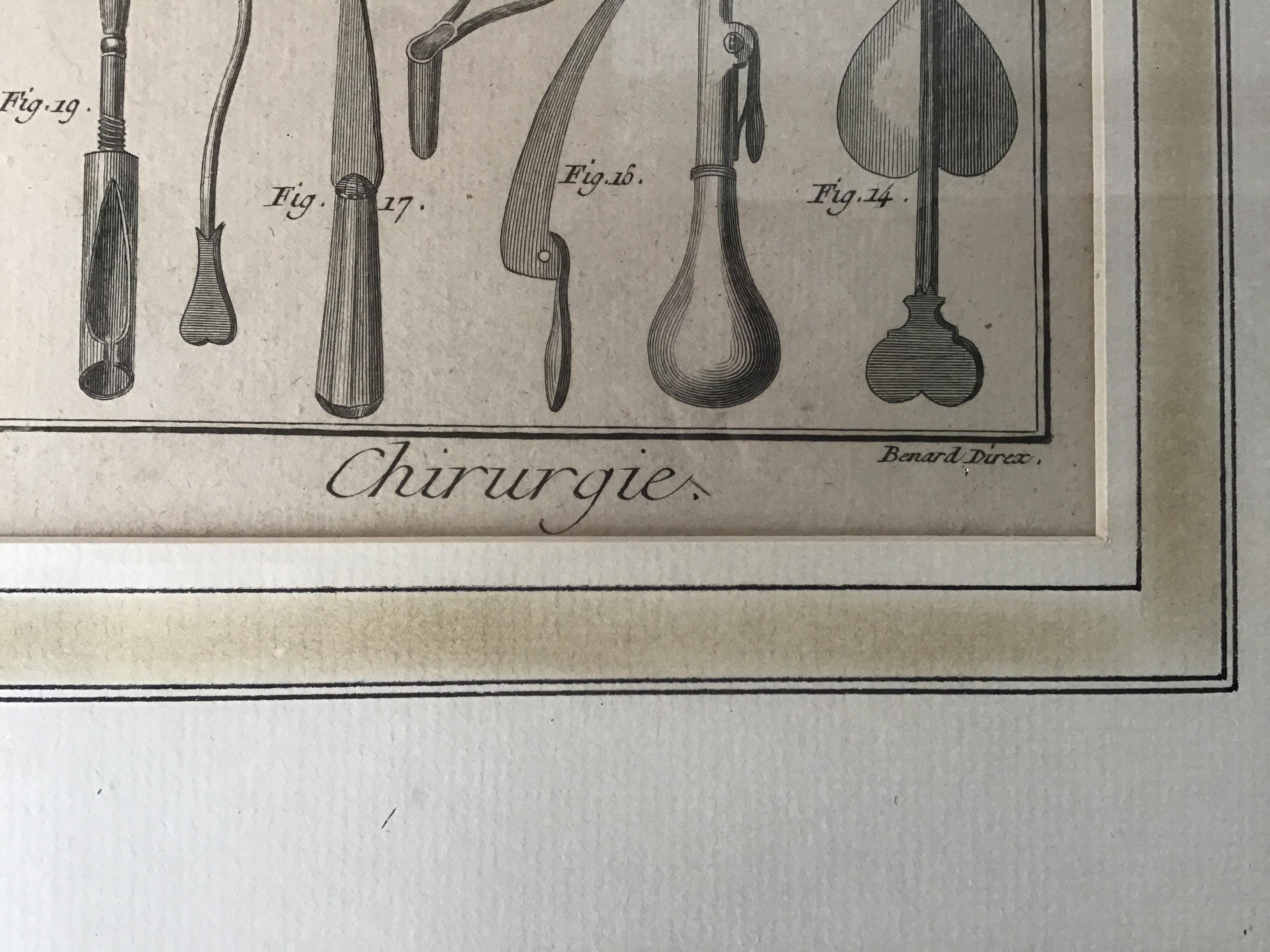 Four 1880s French Surgical Instrument Prints 2