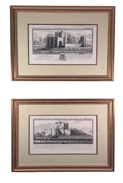 Four 18th Century Buck Bros. Etchings