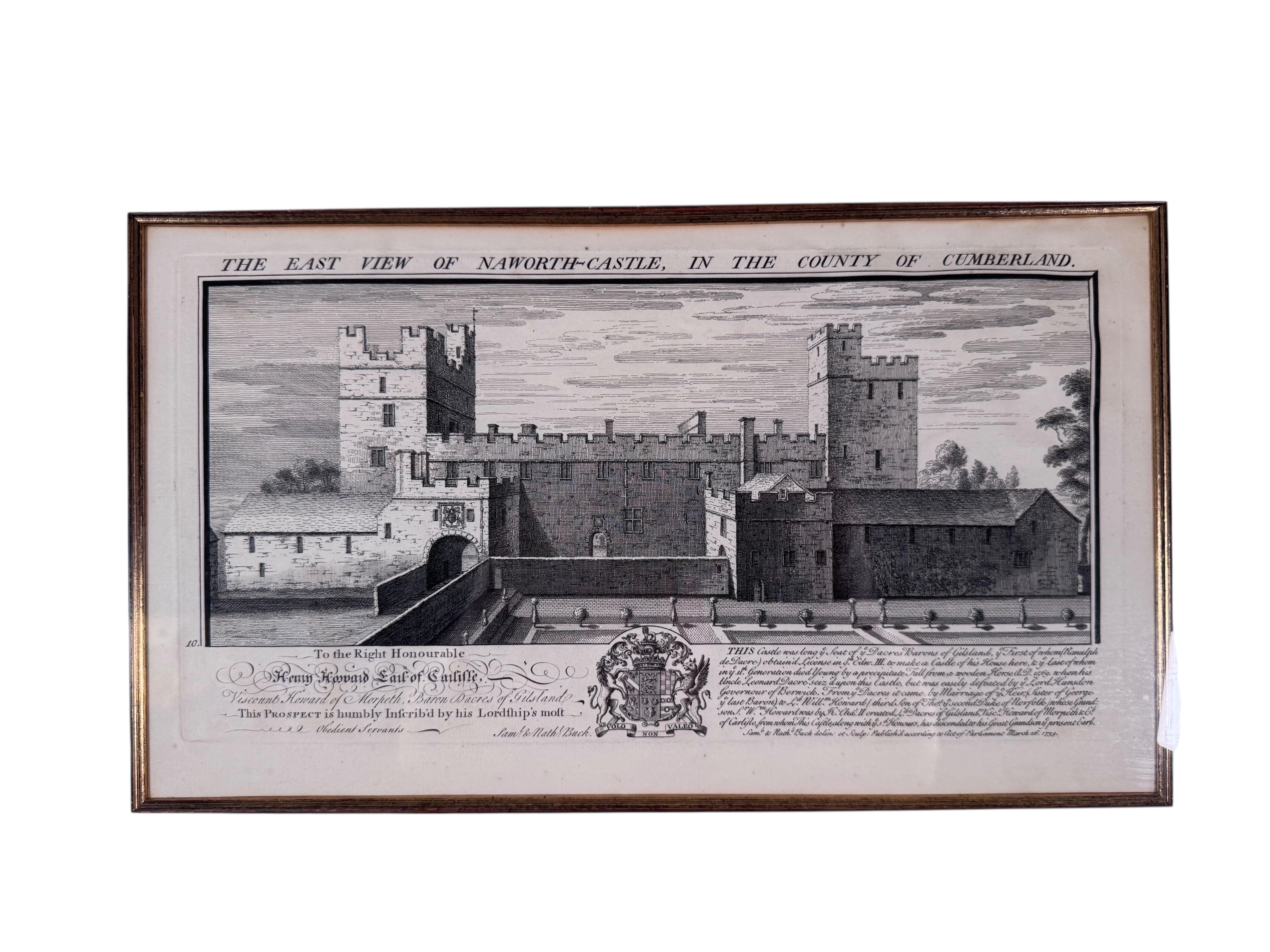 British Four 18th Century Buck Bros. Etchings For Sale
