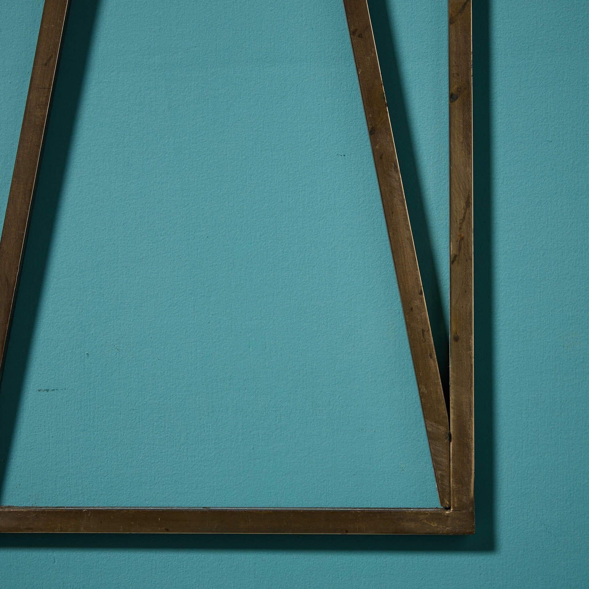 Metal Four 1920s Bronze Art Deco Wall Panels For Sale