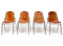 Four Charlotte Perriand "Les Arcs" Chairs By Dal Vera