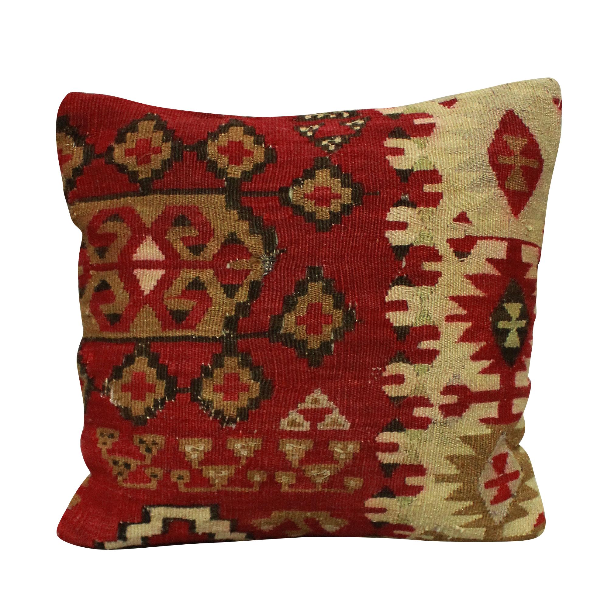 Turkish Four 19th Century Kilim Cushions