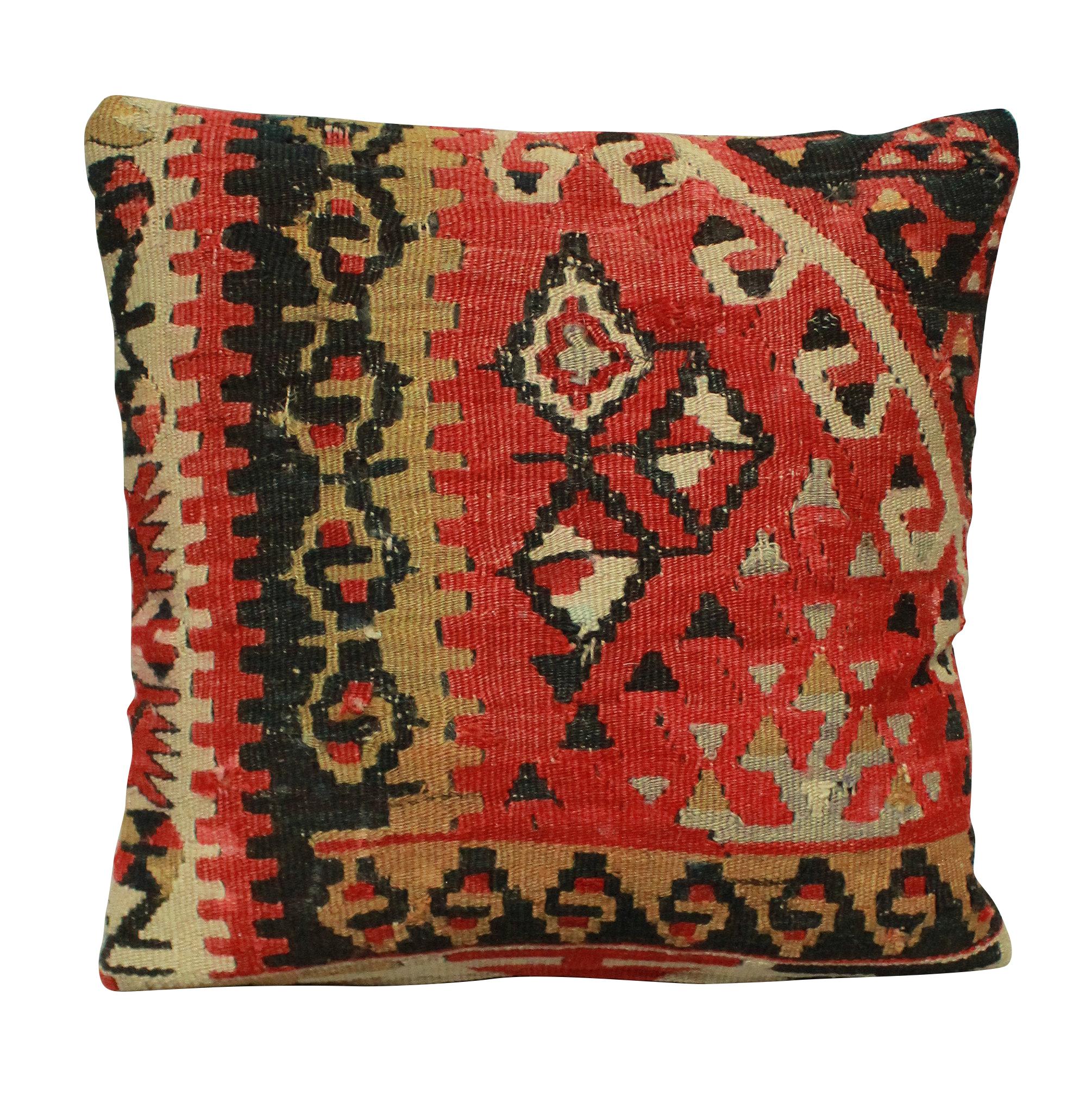 Four 19th Century Kilim Cushions In Good Condition In London, GB