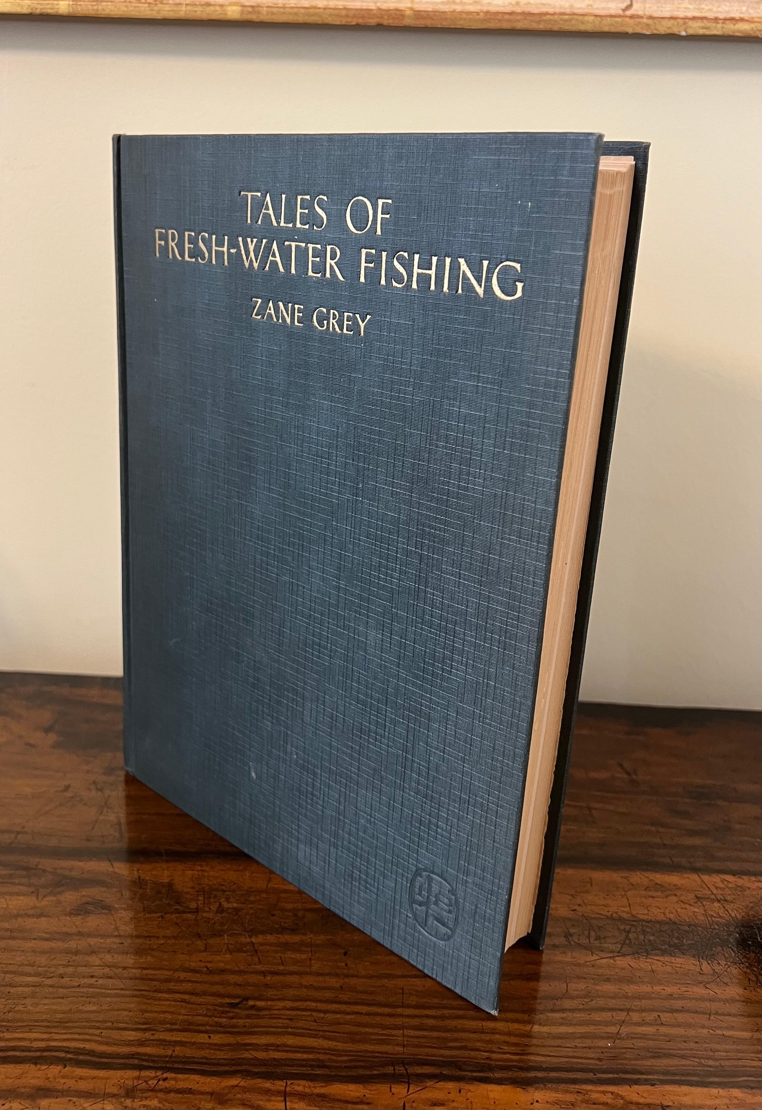 Quatre premières éditions sur la pêche avec des œuvres de Zane Grey, Dean Witter et deux autres Bon état - En vente à San Francisco, CA