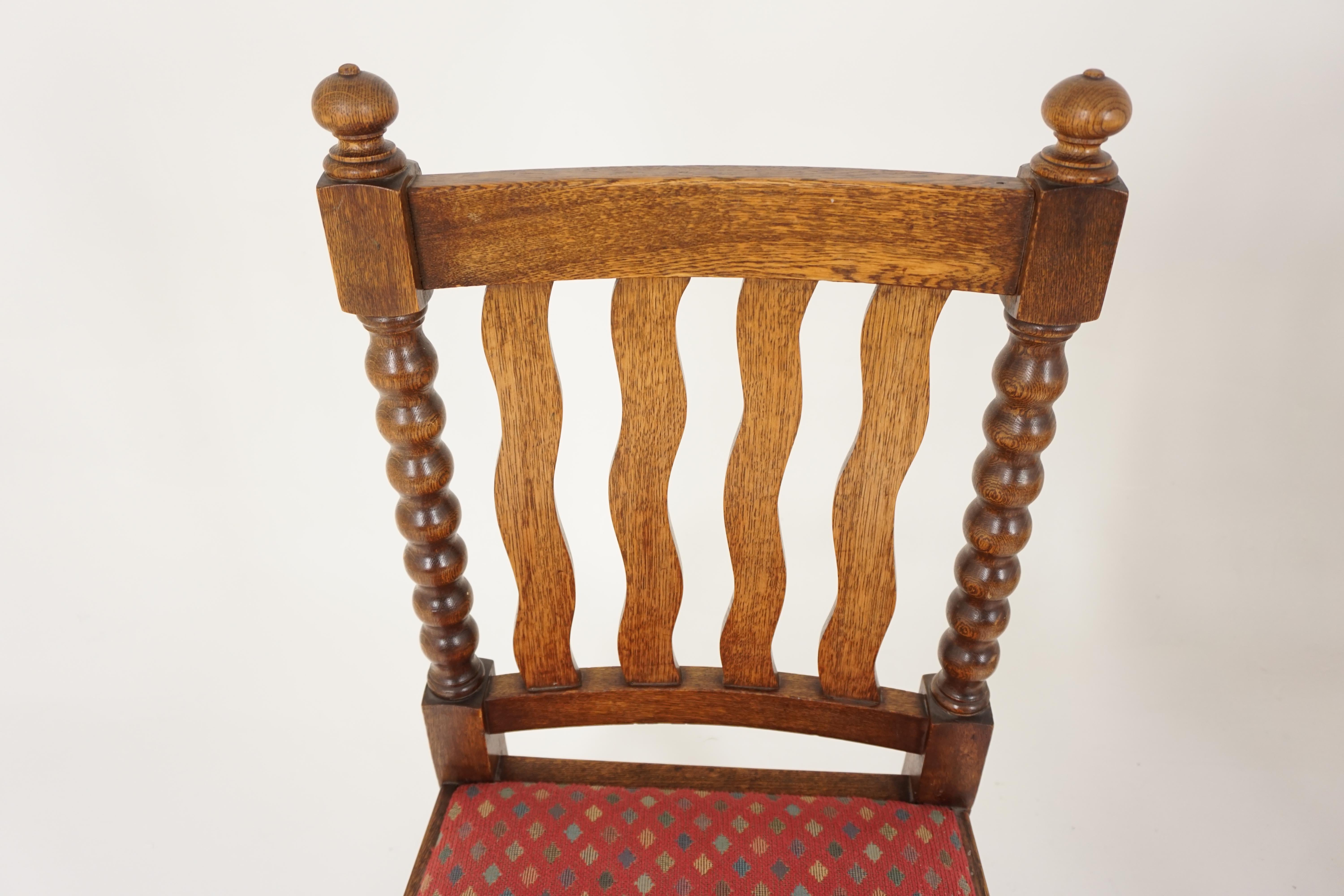 dining chair oak legs