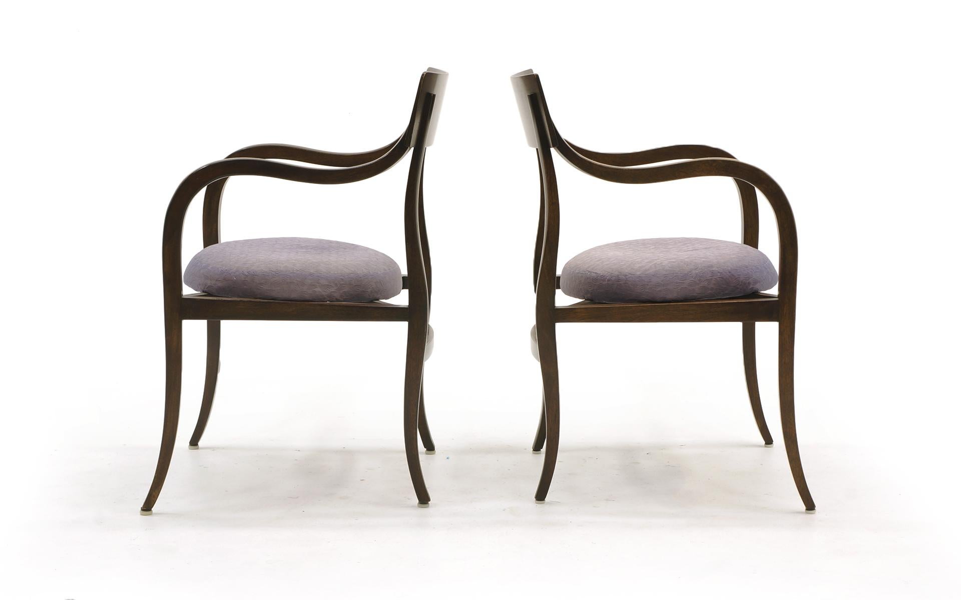 Vier Alexandria-Stühle von Edward Wormley für Dunbar, Elegant Modern at Its Best (amerikanisch) im Angebot