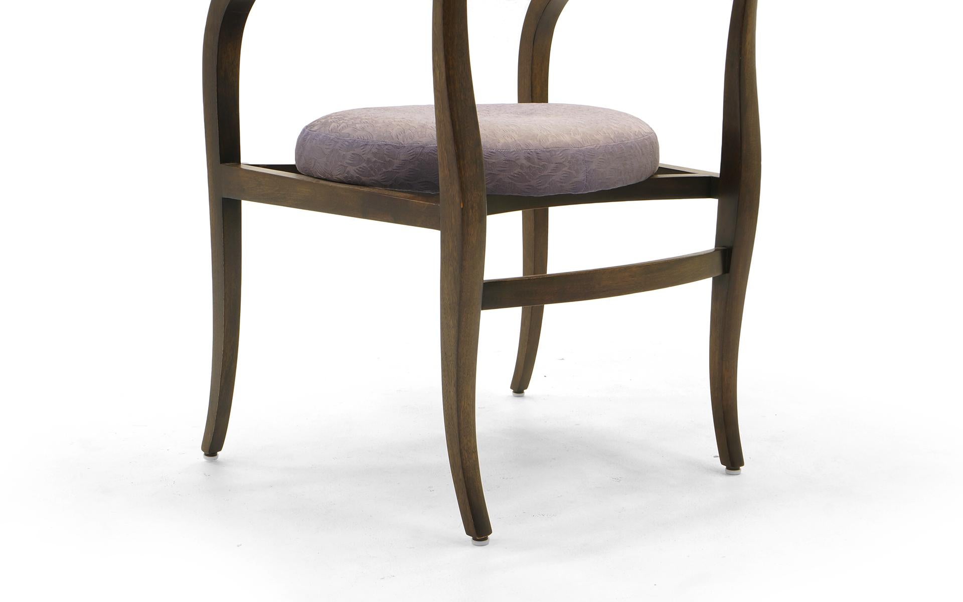 Quatre chaises Alexandria d'Edward Wormley pour Dunbar, l'élégante modernité à son apogée en vente 2