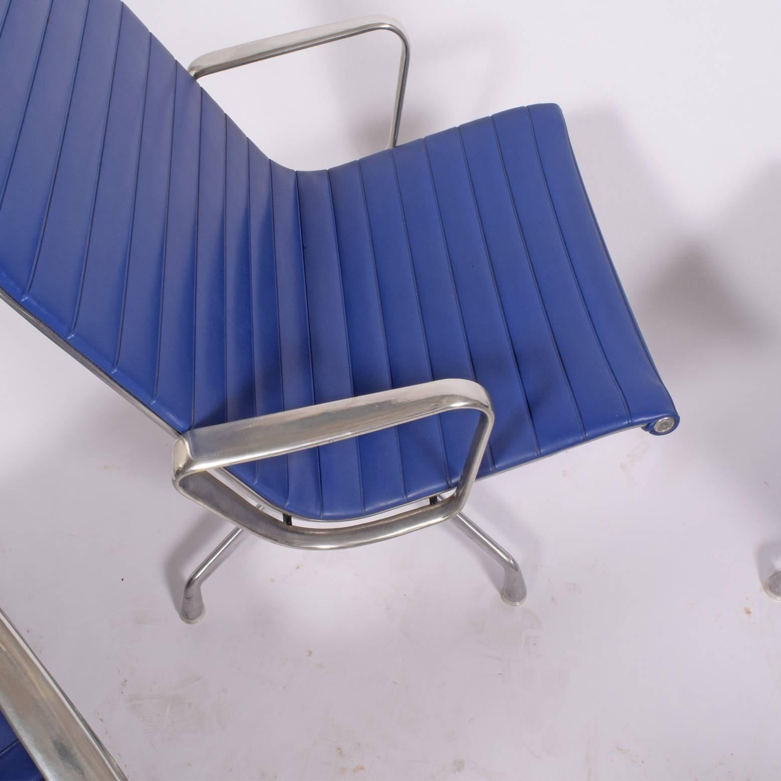 Mid-20th Century Only two Aluminium Group Chairs by Charles Eames for Herman Miller