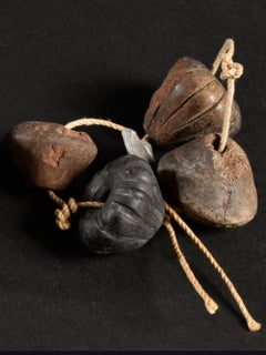 Four Ancient Terracotta Spindle Whorls, Villanova Culture, Italy, 8th Century BC