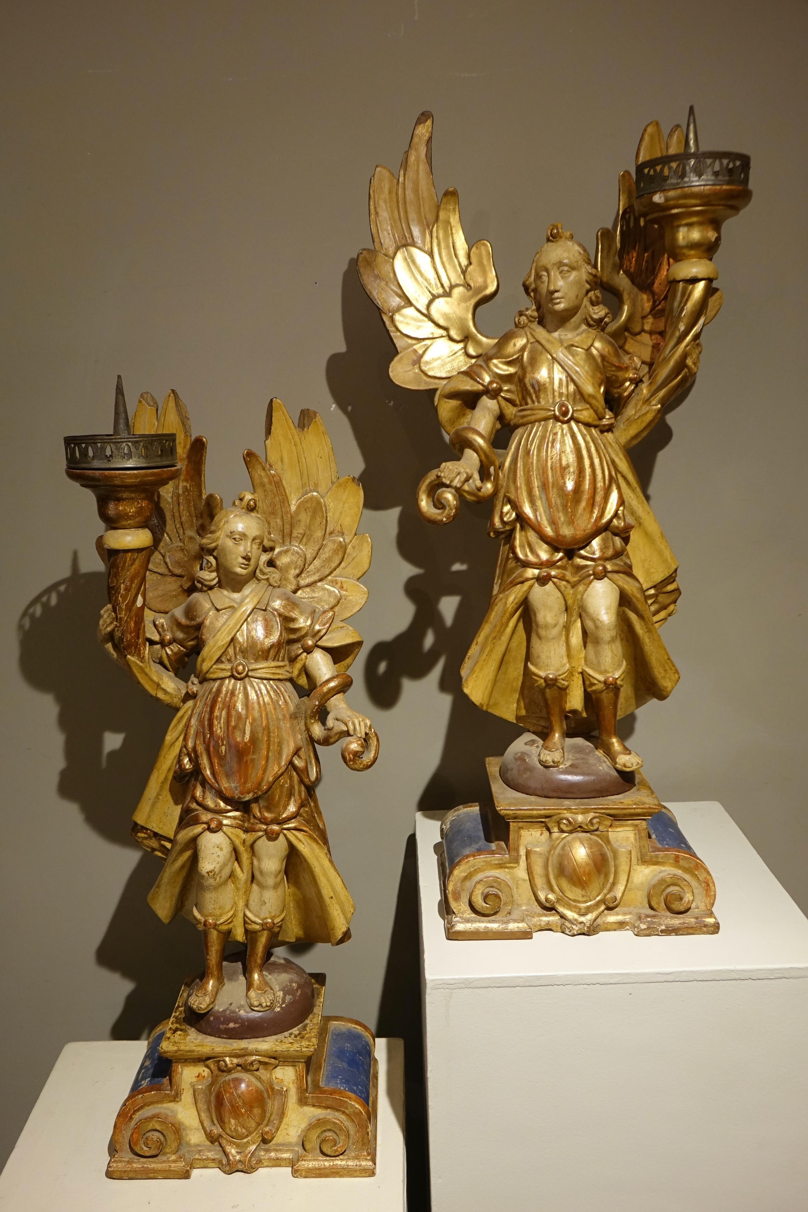 Four angels, Provence or Italy, 17th c. For Sale 1
