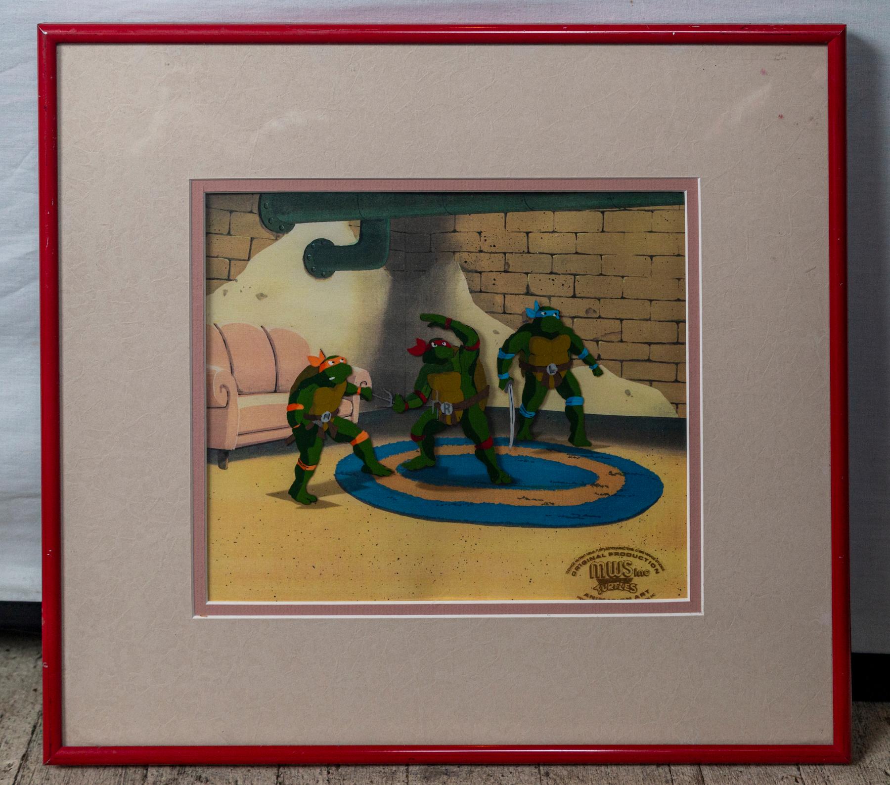 *Please note that each is sold separately and the shipping estimate is subject to change*
All three of the  Disney Cels  have been sold.

This first, here listed at $900 is signed by Bruce McAlsiter, of Grumpy and Doc, numbered 173/175 lower leftand