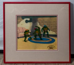 Four Animation Art Cels 'Sold Separately'
