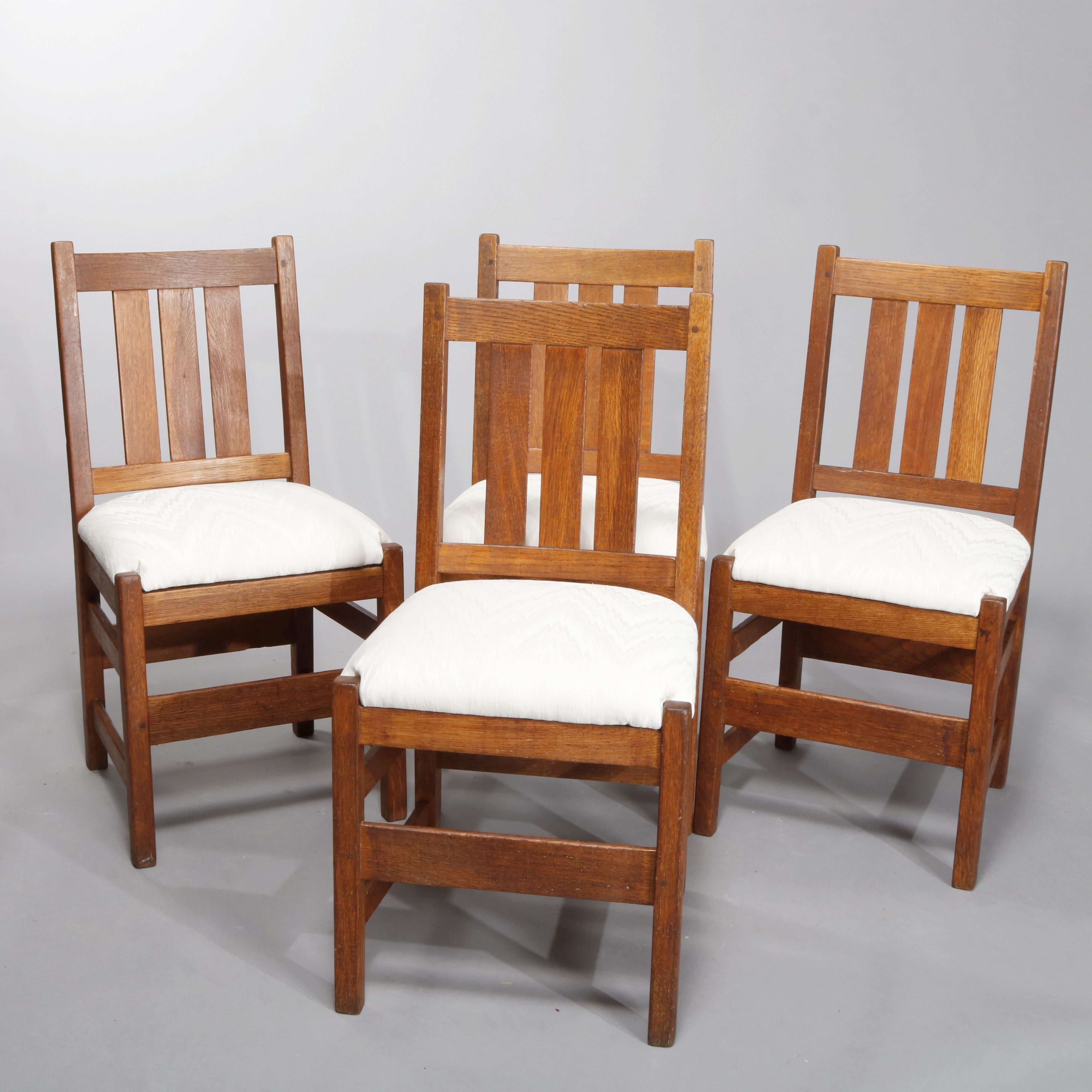 vintage stickley dining chairs