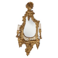 Four Antique French Girandoles in the Rococo-Style