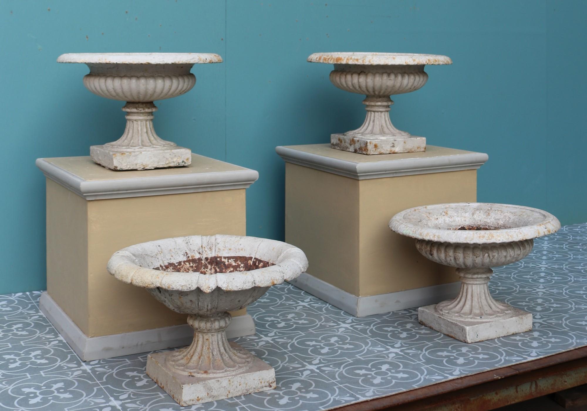 Four Antique Tazza Urns In Fair Condition For Sale In Wormelow, Herefordshire