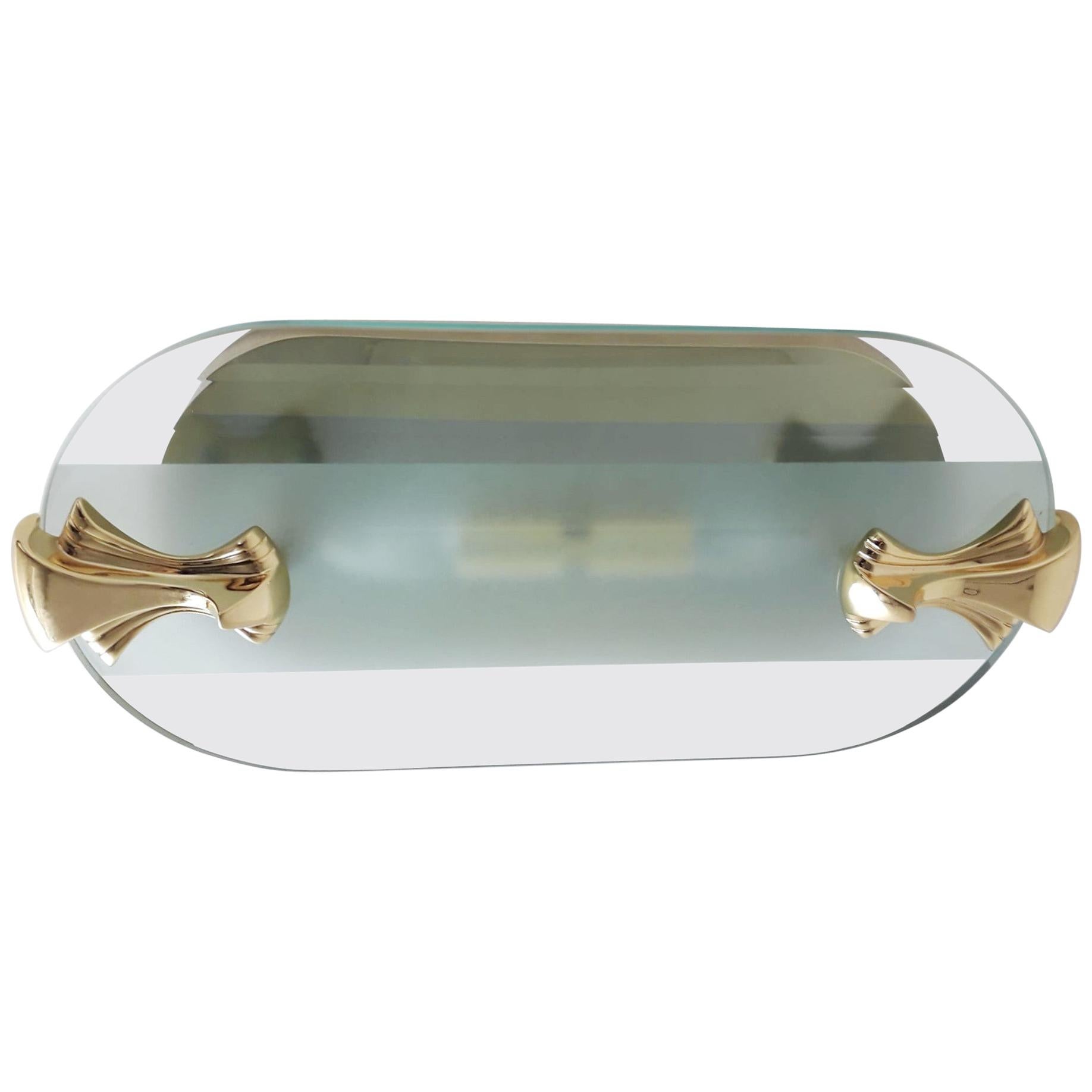 French Art Deco Geometric Flush Mounts or Sconces at 1stDibs